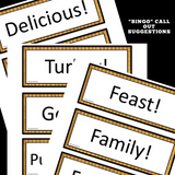 Thanksgiving  BINGO | Differentiated For K-5th Grade