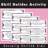 Social Skills Stories And Activities | Pack 2 | Perspective Taking | For 3rd-5th