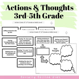 PERSPECTIVE TAKING ACTIVITIES  | Pack 1 | Thought Bubble Scenarios and Making Social Decisions
