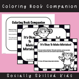 It's Okay To Make Mistakes | Social Skills Story and Activities | For Girls  K-2nd Grade