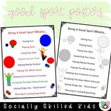 Good Friend and Good Sport Reminders BUNDLE | Differentiated Posters
