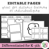 Emotions I.D Activities || For K-5th