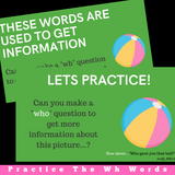 Asking Questions | Animated PowerPoint Slideshow Activity