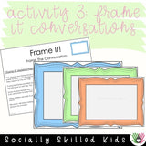 Eye Contact Approximation Activities and Visual Supports