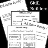 I Can Be A Good Friend! Social Skills Story and Activities