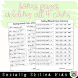 Adding Coin Values | Worksheets For Automaticity