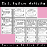 Social Skills Stories And Activities | Pack 5 | Friendship Skills | For K-2nd