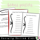 Good Friend & Good Sport Checklists BUNDLE | 24 Differentiated Checklists
