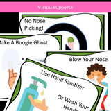 I Can Stop Picking My Nose || SOCIAL STORY SKILL BUILDER