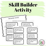 Social Skills Story and Activity | When Small Problems Come My Way, I Will Be 'A'-Okay!