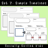 Timeline Templates | 50 Differentiated Templates