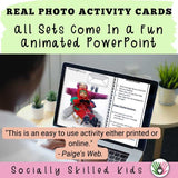 Perspective Taking Photo Activity Cards For Non Verbal Communication  - What Message Are They Sending?