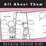 ALL ABOUT ME and my friends | Social Skills Story & Activities