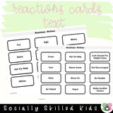 Problem Sizes | Matching  Emotions and Reactions