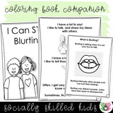 I Can Stop Blurting | Social Skills Story and Activities | For Boys and Girls K-2nd Grade