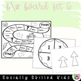 "WH" Questions | Differentiated Board Games