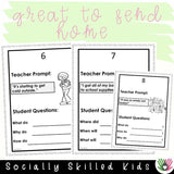 "WH" Question Prompts | Fall/Thanksgiving and Halloween Themed | Bundle