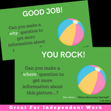 Asking Questions | Animated PowerPoint Slideshow Activity