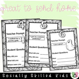 "WH" Question Prompts | Fall/Thanksgiving and Halloween Themed | Bundle