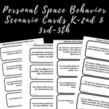 Friendship Behavior Activities | Pack 3 | Personal Space & Problem Solving Behaviors