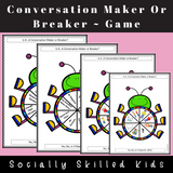 Conversation Behaviors | Differentiated Social Skills Activities | For K-5th