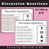 Strategies For Handling Problems | Social Skills Story and Activities | Differentiated For K-5th Grade
