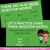 Asking Questions | Animated PowerPoint Slideshow Activity