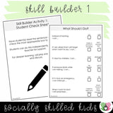 I Can Stop Blurting | Social Skills Story and Activities | For Boys and Girls K-2nd Grade