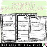 "WH" Question Prompts | Fall/Thanksgiving and Halloween Themed | Bundle