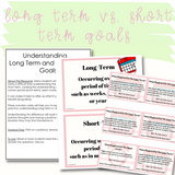 'Setting Goals' Activity Pack