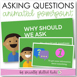Asking Questions | Animated PowerPoint Slideshow Activity
