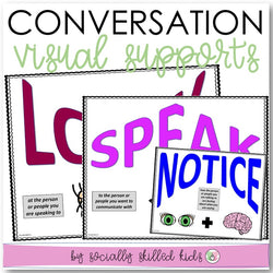 Conversation Skills | Visual Supports | Jobs of the Speaker and Listener