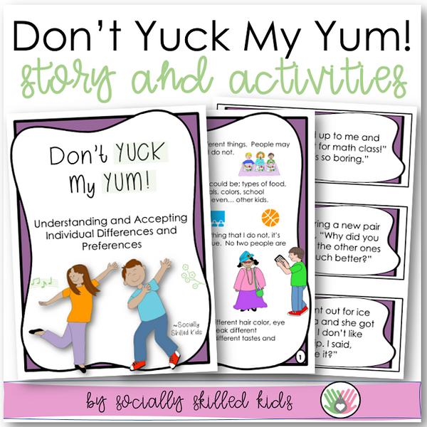 Don't YUCK My YUM! || Social Story Skill Builder