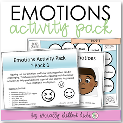 'Emotions' Activity Pack | Set 1