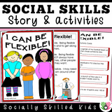 Social Skills Stories And Activities | Pack 7 | Coping Strategies | For 3rd-5th Grade