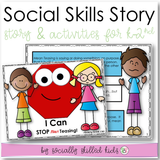 Social Skills Stories And Activities | Pack 5 | Friendship Skills | For K-2nd