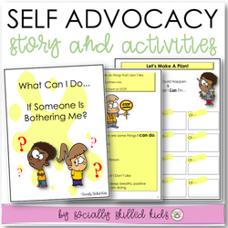 What Can I Do If Someone Is Bothering Me? | Social Skills Story and Activities | K-2nd Grade