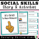 Social Skills Stories And Activities | Pack 7 | Coping Strategies | For 3rd-5th Grade