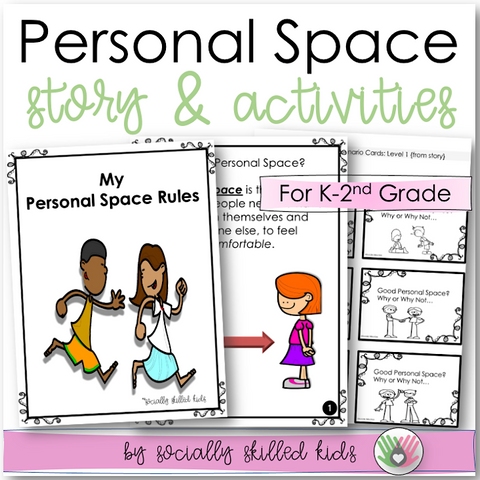 My Personal Space Rules | Social Skills Story and Activities | For K-2nd