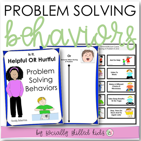 Problem Solving Behaviors | Differentiated Activities For K-5th