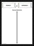 Friendship Behavior Activities | Pack 4 | Recess and Cooperation
