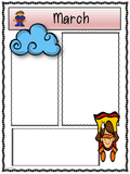 NEWSLETTERS Superhero Theme | September To June | Color Version