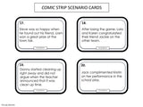 PERSPECTIVE TAKING and PROBLEM SOLVING Activity | Comic Strip Style | Color Version For 3rd-5th Grade