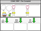 PERSPECTIVE TAKING and PROBLEM SOLVING Activity | Comic Strip Style | Color Version For 3rd-5th Grade
