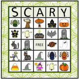 Halloween BINGO differentiated for elementary students regular or special needs. Great way to work on many social skills such as flexible thinking, attention, and good sportsmanship.