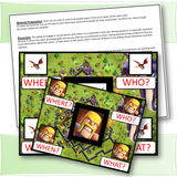 "WH" QUESTIONS | Mega 6 Pack Bundle | Differentiated Games, Activities, and Visuals