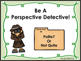 PERSPECTIVE TAKING ACTIVITIES | Pack 2 | Predicting Other's Behavior &  Being Polite