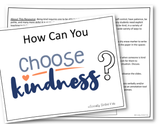 How Can You Be Kind? Animated PowerPoint and PDF Activity