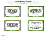 PERSPECTIVE TAKING ACTIVITIES | Pack 2 | Predicting Other's Behavior &  Being Polite
