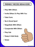 Friendship Behavior Activities | Pack 4 | Recess and Cooperation